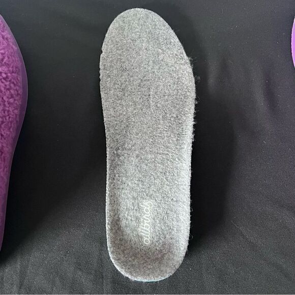 Allbirds Purple Wool Lounger Fluffs Size 8 - Picture 7 of 9